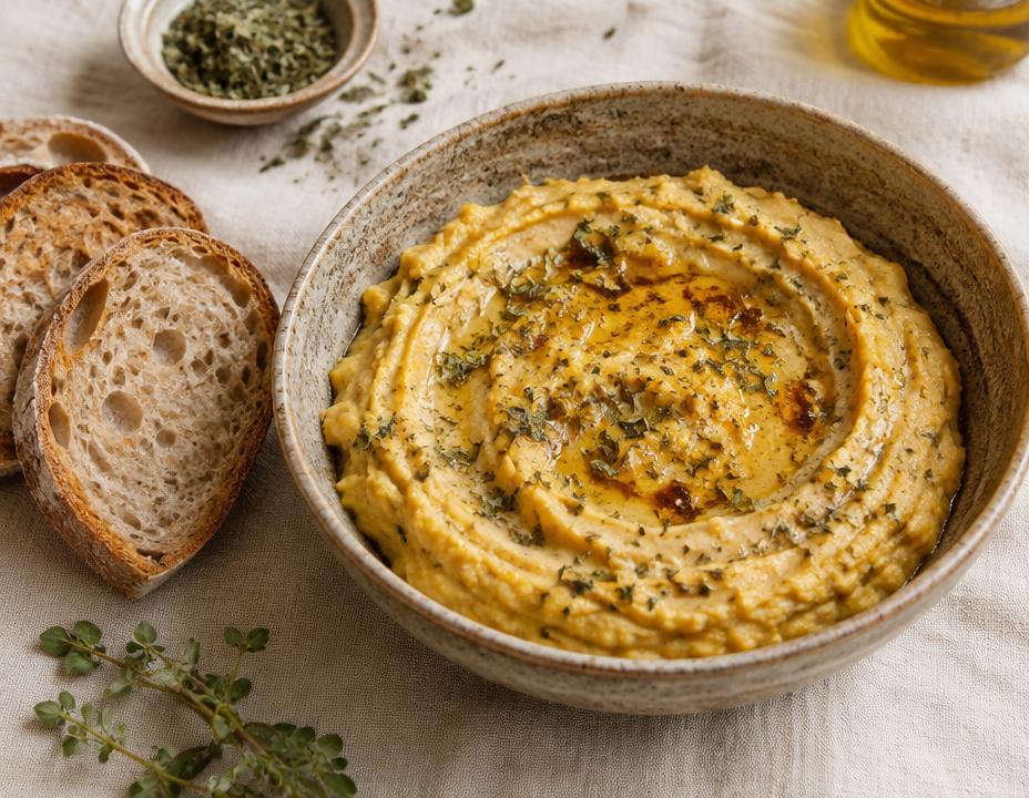 Český „hummus“ ze žlutého hrachu